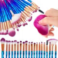 Miniatyrbillede 1 af 6: Sminkborstar 20st, Professionell Makeup brushes Multicolor