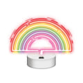 Miniatyrbillede 2 af 2: Neon LED RAINBOW med stativ Batteri + USB Forever Light Multicolor