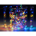 Pikkukuva 5 / 6: 10m RGB Tråd LED-strip,  100 LEDs MultiFärg Multicolor