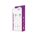Pikkukuva 2 / 2: Urheilukuulokkeet Stereo mikrofonilla, 3,5 mm pistoke - Valkoinen White