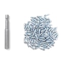 Miniatyrbilde 1 av 5: 100 stk pigger for dekk Universelle Scooter Hjul Dekk Snø Pigger Nagler Dekk Anti- Skrue Stud Trim