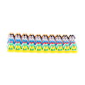 Miniatyrbilde 3 av 5: Nettverkskabelmerke Fargerike Numeriske Kabelmerker For Rj45 Rj11 Rj12