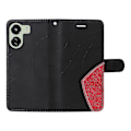 Miniatyrbilde 5 av 5: KT Leather Series-1 For Xiaomi Redmi 13C/Poco C65 4G Deksel Splicing PU Leather Anti-fall Telefondeksel