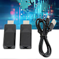 Miniatyrbilde 4 av 5: HD Multimedia Interface Forlenger Sender Mottaker 165ft Cat5 Cat6 Ethernet RJ45 til HD Multimedia Interface Forlenger