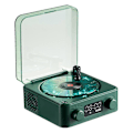Pikkukuva 1 / 5: Waves Vintage vinyylilevy Bluetooth-kaiutin RGB-tunnelmavaloilla, Retro levysoitintyyppinen kaiutin