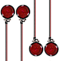 Miniatyrbilde 1 av 5: LED Lys Frontlykter Spotlight for -4 TRX6 Axial SCX10 SCX24 1/10 1/24 RC Bil Lastebil Dekorasjonsdeler 4LED C