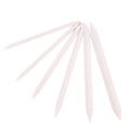 Pikkukuva 1 / 5: 6 kpl/setti Blending Smudge Stump Stick Tortillon Piirustus Taide Valkoinen Piirustus Hiili Shytmv