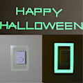 Miniatyrbild 5 av 5: Glow-in-the-Dark Tejp Luminous Luminescent Nödtejp Säkerhetsmarkeringar Trappor, Väggar Steg