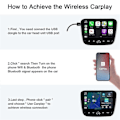 Miniatyrbild 4 av 5: Carplay Trådlös till Trådbunden Smart Box Bil Adapter Android AI Box Carplay Dongel Plug Trådlös Bil A