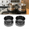Miniatyrbillede 4 af 5: 1 Par NAB Hub Adaptere Professionel Aluminium Legering Poleret 10 Tommer Åbner til Studer ReVox til Akai til Teac