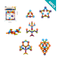 Miniatyrbilde 1 av 10: 40 stk. Plommeblomst byggeklosser er egnet for 3-6 år gamle puslespill tidlig utdanning byggeklossleker 40PCS