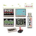 Miniatyrbilde 5 av 5: USB-pinne kompatibel med C64 Mini Retro Spillkonsoll Plug and Play USB-pinne U Disk Spilldisk med
