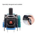 Miniatyrbild 5 av 5: 3D Analog Joystick Potentiometer för Spelkonsol med Joystick-Hattar och Skruvmejselset