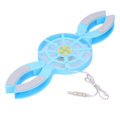 Miniatyrbilde 3 av 5: DRS04 Bærbar Datamaskin Kjøleplate Kjøleplate Luminous USB Kjølebase (Blå)