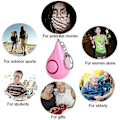 Miniatyrbillede 4 af 4: Personlige Alarmklokker Til Kvinder 125 Db Nødsituation Sikkerhedsalarm Til Børn Kvinder Og Ældre - 3 Stk