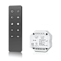 Miniatyrbild 1 av 5: LED-dimmerströmbrytare 2.4G Trådlös RF Fjärrkontroll Dimbar Tryckbrytare Smart Wifi Dimmer för LED-lampa Ljus