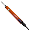 Pikkukuva 3 / 5: 510-kierteinen minikolvi, 3-vaihteinen säädettävä jännite, kolvin kärki, 650 mAh USB ladattava, oranssi