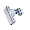 Pikkukuva 4 / 5: USB-C Magneettinen Adapteri 24-nastainen Type C Liitin 40Gbp/S PD 100W Nopea Latausmuunnin 3:lle