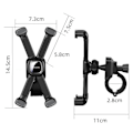 Miniatyrbillede 2 af 5: Universal Telefonholder Cykelholder Med 360 Rotation Til 3,5-6,5 Tommer