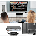 Miniatyrbild 3 av 5: RCA till HDMI-omvandlare, komposit till HDMI-adapter stödjer 1080p Pal/ntsc