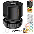 Miniatyrbilde 5 av 5: Mason Jar Vakuum 2 i 1 Design Elektrisk Mason Jar Vakuumforsegler Kit, Helautomatisk Suge Stopp Matlagring