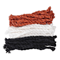 Miniatyrbillede 2 af 5: 30 stk Nylon Snøre Sort Hvid Brun Bærbar DIY Praktisk Syning Nylon Garn til Læder Sko Sål