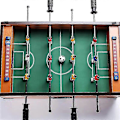 Miniatyrbillede 3 af 4: Hot 6 stk. 32 mm Sort Hvid Fodbold Til Underholdning Fleksibel Trænet Afslappet Børn Lille Fodbold Mini Bordfodboldbolde