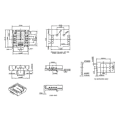 Pikkukuva 3 / 5: QFN8 /WSON8/MLF8/MLP8/DFN8 - DIP8 Universaali Kaksi-Yhdessä Sovitin Sekä 6X5MM että 8X6MM Chi-AJ:lle