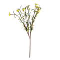 Miniatyrbillede 1 af 5: 8 stk. Kunstige Simulerede Blomsterbuket Hjem Kommerciel Fest Dekoration (Mørk Gul)