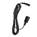 Pikkukuva 1 / 5: IEC320 C14 - IEC320 C7 Virtajohto 10A 250V 2500W IEC320 C14 Urosta IEC320 C7 Naaraase Virtajohto Kaapeli 100?250V 9.8ft