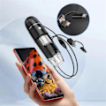 Miniatyrbilde 3 av 5: Digitalt Mikroskop Håndholdt USB HD Inspeksjonskamera 50x-1600x med Stativ 8 LED Bærbare Mikroskoper for PC Smartphone