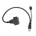 Miniatyrbild 3 av 5: USB 3.0 till SATA-adapterkabel 5 Gbps överföring LED-indikator automatisk viloläge SATA III hårddiskanslutning