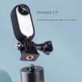 Miniatyrbild 5 av 5: Skyddande Ramfäste för Go2 med 1/4-tums gängadapter, Justerbar Vinkelhållare, Stabilisator 2-i-1 för Go2