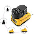 Miniatyrbillede 3 af 3: DC9310 Reservedel Batterilader til Dewalt NiCd og NiMH Batterier 7.2v-18v DC9096 Dc9098 Dc9099 Dc9091 Dc9071 De9057 Dw9096