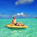 Miniatyrbild 5 av 5: 180 cm Uppblåsbar Pool Float Jätte Pizza Badpool Flytande Vatten Flytande Flottar Badpool Flotte med Mugghållare för Sommar Pool Sjö Strand