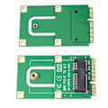 Miniatyrbilde 2 av 5: NGFF til Mini PCI-E til M2 Adapter Konverter Ekspansjonskort M2 Key NGFF E Grensesnitt for M2 Trådløs B