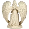 Miniatyrbillede 5 af 5: Engel Mindesmærke Gave Statuette, med LED Flimrende Lys