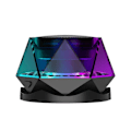 Pikkukuva 1 / 5: Magneettinen Bluetooth-kaiutin LED-valoilla, Kannettava Langaton Mini Ulkokaiutin, TWS Stereo, Puhelin