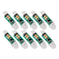 Miniatyrbild 1 av 5: 10 st -sr505 Justera Ir Pyroelektrisk Infraröd Mini Pir Modul Rörelse Sensor Detektor Modul För