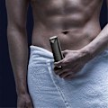 Miniatyrbillede 4 af 5: Trimmer til mænd Udskiftelige keramiske blade Vandtæt våd/tør skridt- og kropsshaver Groomer, B