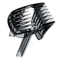 Pikkukuva 4 / 5: Uusi 1-7 mm hiustenleikkurin kampa Philips HC9450 HC9490 HC9452 HC7460 HC7462 - Korkealaatuinen hiustenleikkurin vaihtokampa