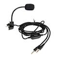 Miniatyrbillede 1 af 5: Mikrofonudskiftningskabel Støjreduktion Mic Udskiftning Lydkabel med Lydstyrkejustering Lydløs Knap til Gaming Headset