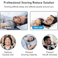 Miniatyrbilde 3 av 5: Anti-Snorking Kinnrem, Effektiv Kinnrem For Cpap-Brukere, Justerbar Kinnrem For Snorking Stopp Snorking