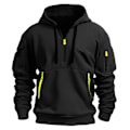 Miniatyrbillede 1 af 5: Mænds Hoodies, Modetrøjer, Mænds Sweatshirts Black M