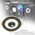 Miniatyrbillede 4 af 4: 3?Inch Mini Full Frequency Audio Højttaler 4ohm 5W til Multimedia Lydboks Høj Følsomhed