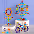 Miniatyrbilde 5 av 10: 40 stk. Plommeblomst byggeklosser er egnet for 3-6 år gamle puslespill tidlig utdanning byggeklossleker 40PCS