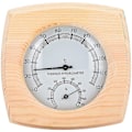 Miniatyrbillede 2 af 5: Træ Sauna Termometer Hygrometer Termometer Hygrometer Sauna Rum Gran Dial Hygrometer Termometer