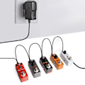 Miniatyrbillede 2 af 4: 9v Adapter Guitar Pedal Strømforsyning Kompatibel med Boss Psa-120s Me-80 Me-70 Me-25 Me-50b Gt-100 Gt-1 Gt-10 Ad-10 Br-80 Br-600 Db-88