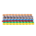 Miniatyrbilde 4 av 5: Nettverkskabelmerke Fargerike Numeriske Kabelmerker For Rj45 Rj11 Rj12