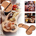 Miniatyrbilde 4 av 5: Morsomme Aperitiffbrett, Oppgraderte Ostebrettsett, Aperitiffbrett, Unike Treostefat